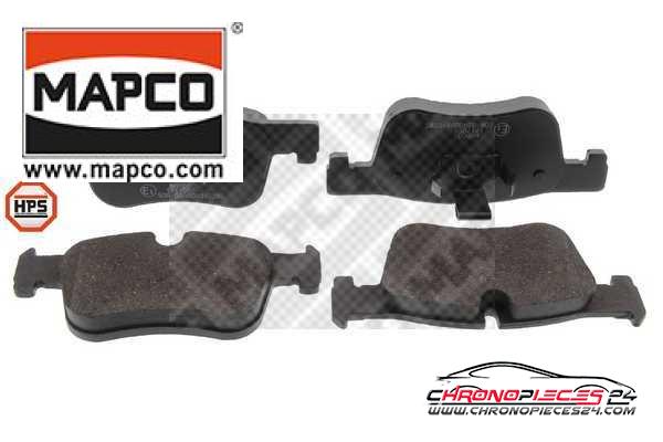 Achat de MAPCO 6636HPS Kit de plaquettes de frein, frein à disque pas chères