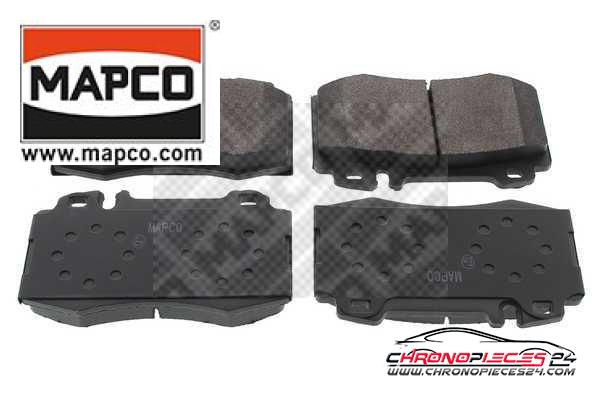 Achat de MAPCO 6699 Kit de plaquettes de frein, frein à disque pas chères