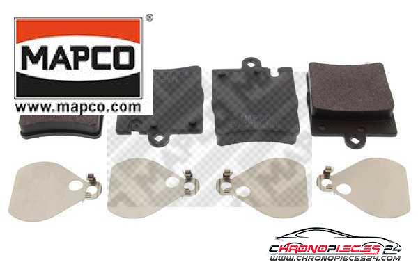 Achat de MAPCO 6705 Kit de plaquettes de frein, frein à disque pas chères