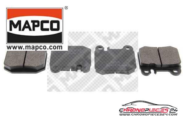 Achat de MAPCO 6746 Kit de plaquettes de frein, frein à disque pas chères