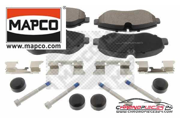 Achat de MAPCO 6865 Kit de plaquettes de frein, frein à disque pas chères