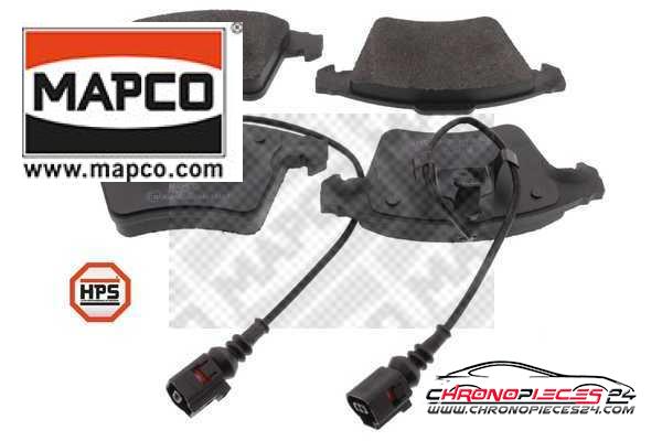 Achat de MAPCO 6988HPS Kit de plaquettes de frein, frein à disque pas chères