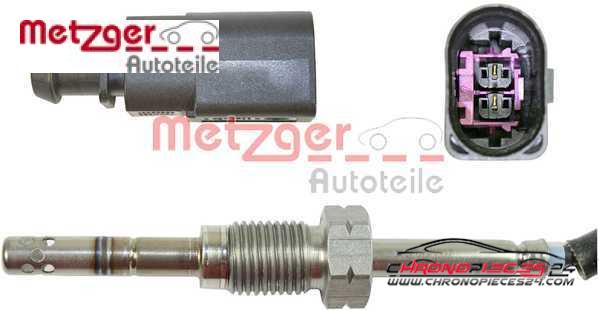 Achat de METZGER 0894084 Capteur, température des gaz pas chères