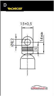 Achat de MONROE ML5522 Vérin, capot-moteur pas chères